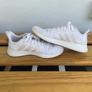 Adidas Women’s Cloudfoam White Sneakers